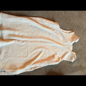 Off white tank top